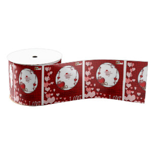 decorative ribbon valentines love grosgrain ribbon