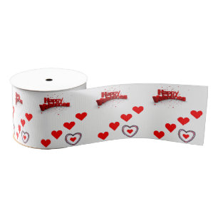 decorative ribbon valentines love grosgrain ribbon