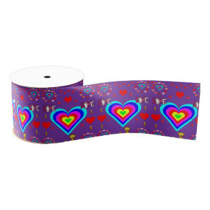 decorative ribbon valentines love grosgrain ribbon