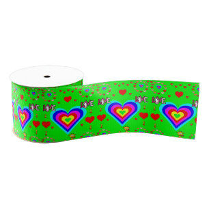 decorative ribbon valentines love grosgrain ribbon