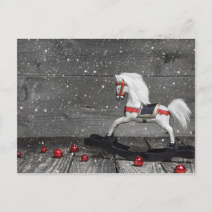 Decorative Rocking Horse Postcard