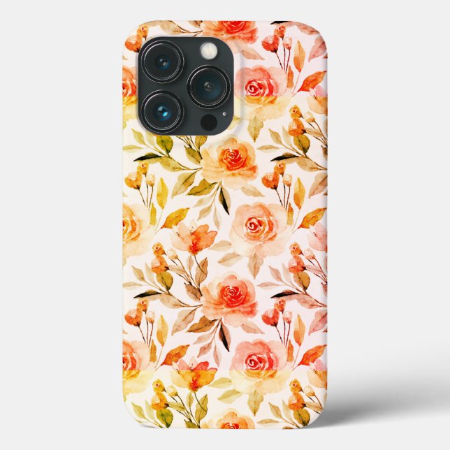 Decorative Roses Case-Mate iPhone Case (Back)