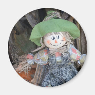 Decorative Scarecrow Magnet