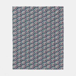 Decorative Sea Turtle Fleece Blanket
