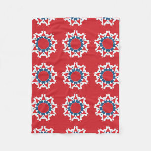 Decorative seamless pattern. Abstract texture desi Fleece Blanket