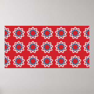 Decorative seamless pattern. Abstract texture desi Poster