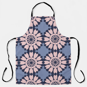 Decorative seamless pattern of different geometric apron