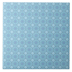 Decorative seamless pattern tile