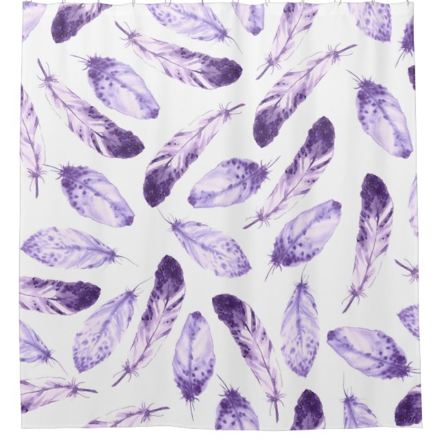 Decorative seamless pattern with feathers. Waterco (Front)