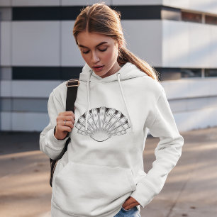 Decorative Seashell Hoodie