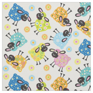 decorative sheep fabric
