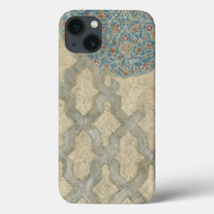 Decorative Silver Tapestry Floral Arrangement iPhone 13 Case