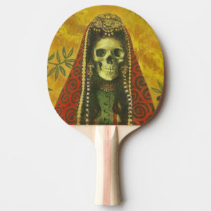 Decorative Skeleton Ping Pong Paddle