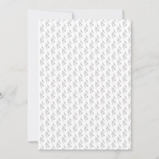 Decorative, Soapstone, Bianca Invitation (Front)
