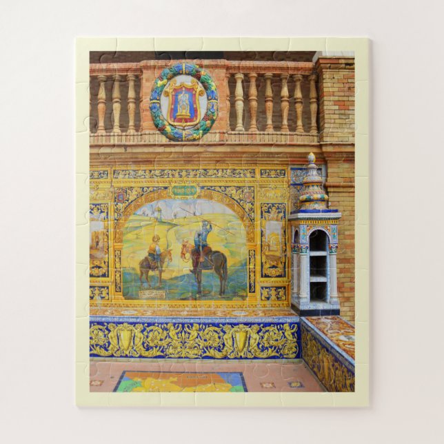 Decorative Spanish building Jigsaw Puzzle (Vertical)
