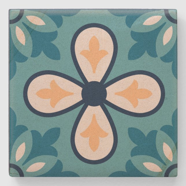 Decorative Stone Coaster (Front)