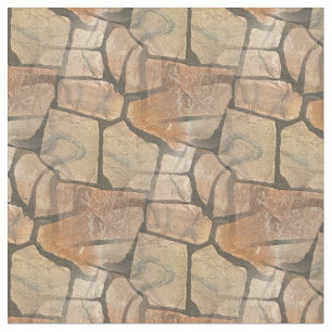 Decorative Stone Paving Look Fabric