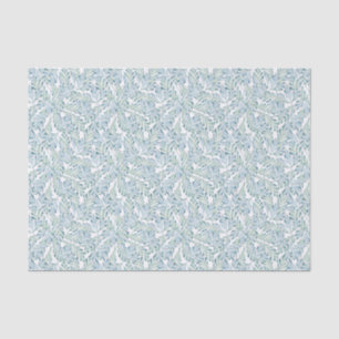Decorative Striped Leaf Pattern Tissue Paper