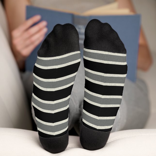  Decorative Striped  Socks (Bottom)