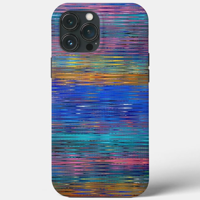 Decorative Stripes Mosaic Pattern Case-Mate iPhone Case (Back)