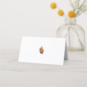 Decorative Style, Dark Blue Green, Wattle Appointment Card