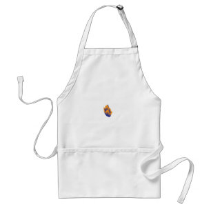 Decorative Style, Dark Blue Green, Wattle Standard Apron