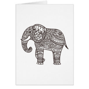 Decorative Style Elephant