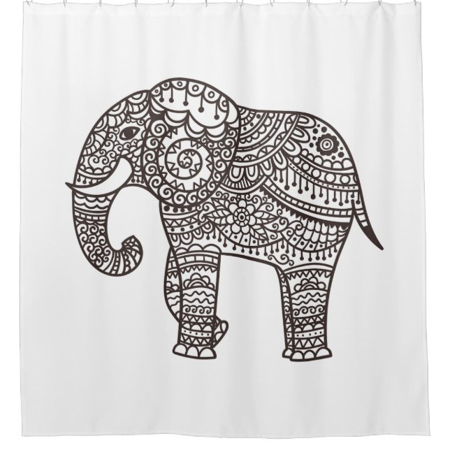 Decorative Style Elephant (Front)