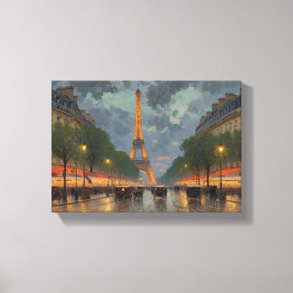 Decorative Table (Trocadéro 1900's) Canvas Print
