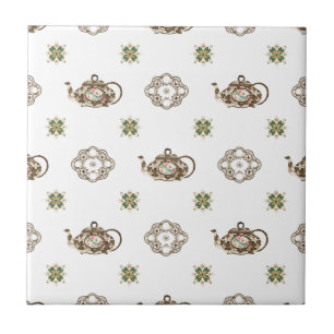 Decorative Tea Pots Tile