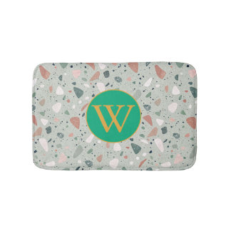Decorative Terrazzo Bath Mat