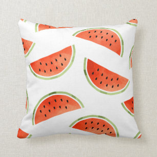 Decorative Throw Pillow Summer Watermelon