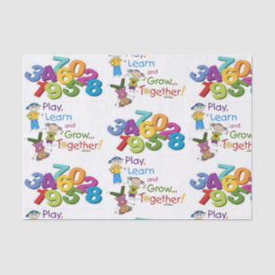Decorative tissue paper baby