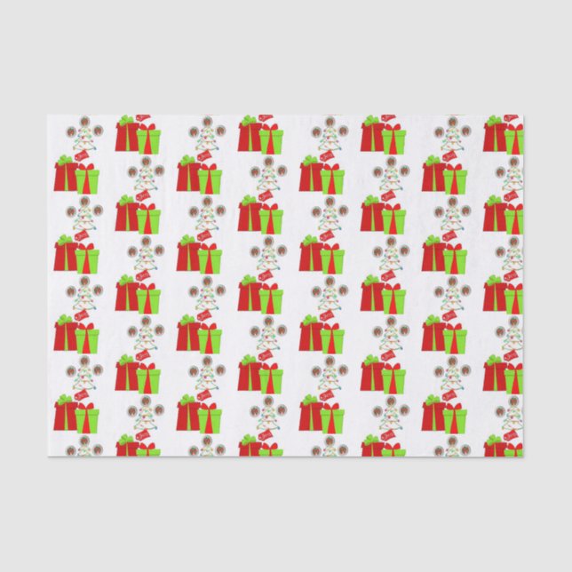 Decorative tissue paper christmas (Front)