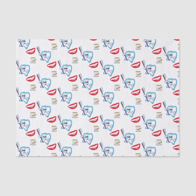 Decorative Tissue Paper Dentist (Front)