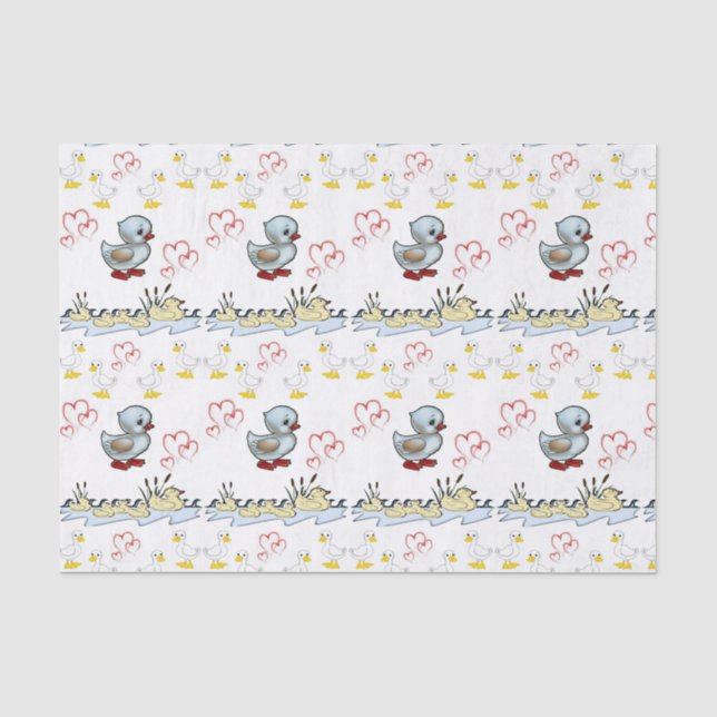Decorative tissue paper Duck (Front)