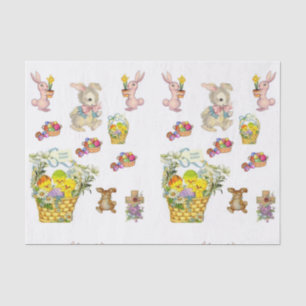Decorative tissue paper easter