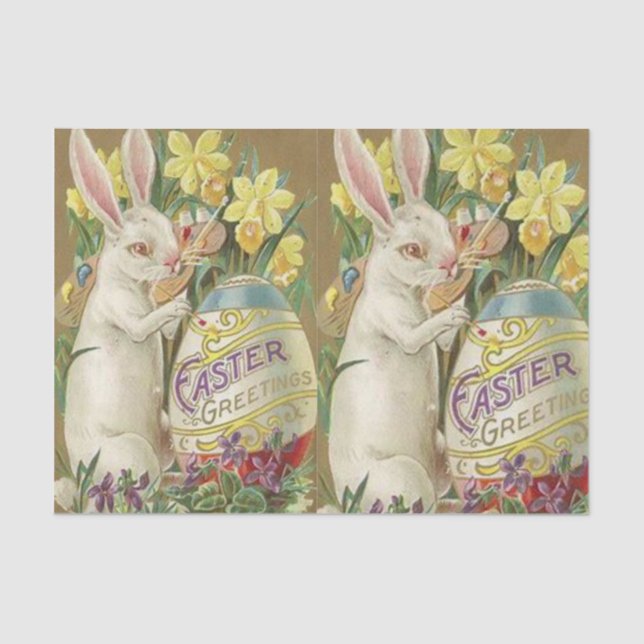 Decorative tissue paper easter (Front)