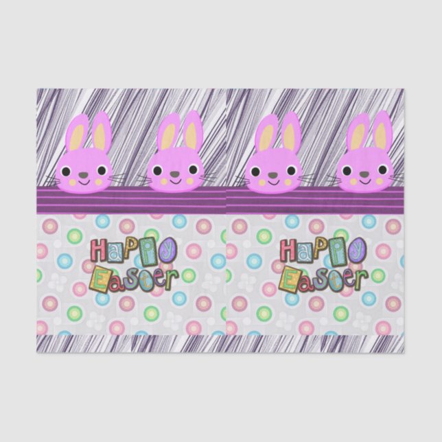 Decorative tissue paper easter (Front)