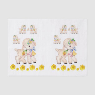 Decorative tissue paper easter
