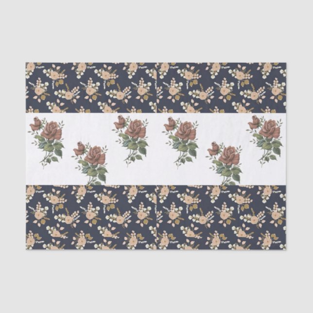 Decorative tissue paper Floral (Front)