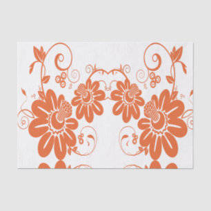 Decorative tissue paper floral