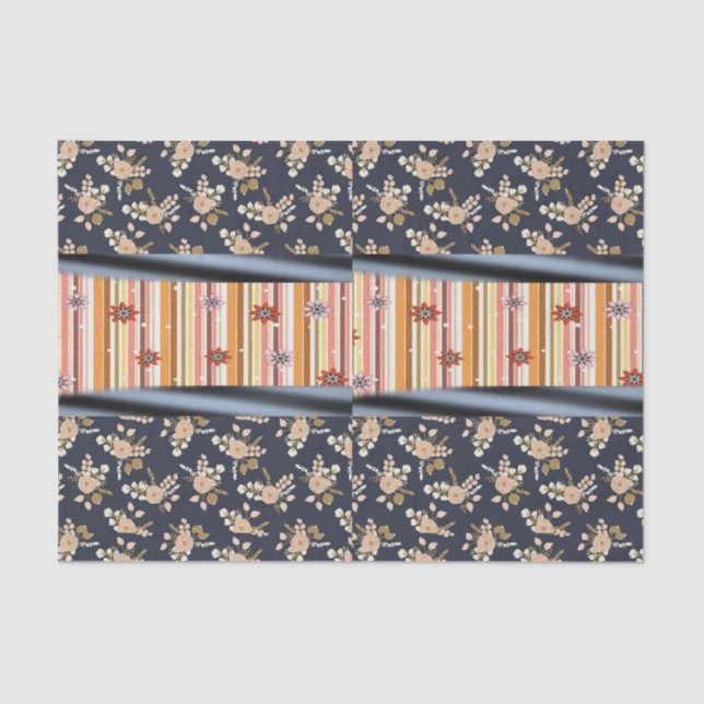 Decorative tissue paper Floral (Front)