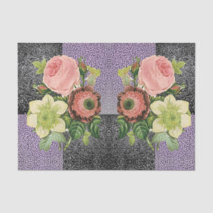 Decorative tissue paper floral