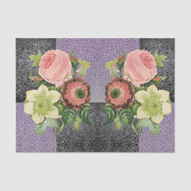 Decorative tissue paper floral (Front)