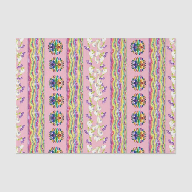 Decorative tissue paper Floral (Front)