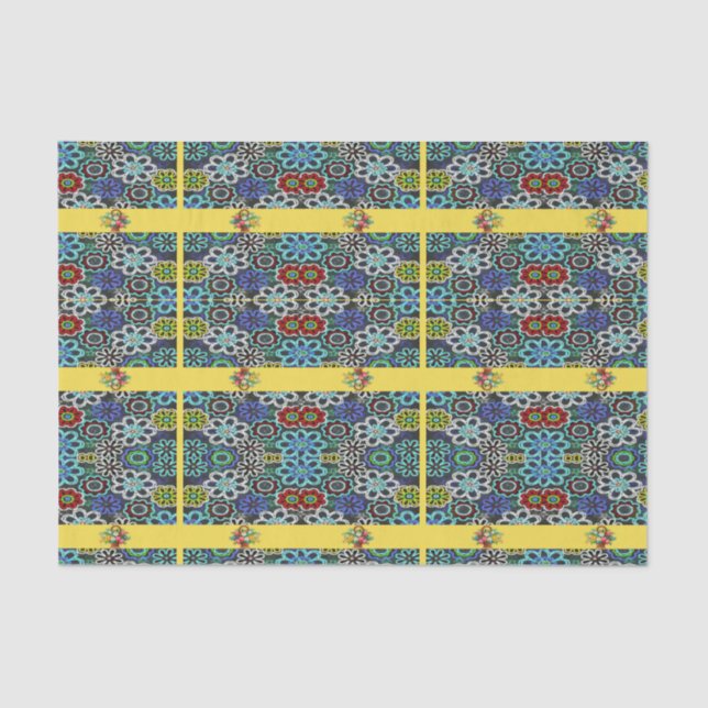 Decorative tissue paper Floral (Front)