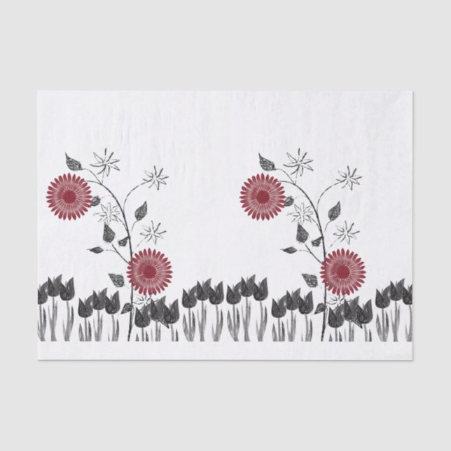 Decorative tissue paper Floral (Front)