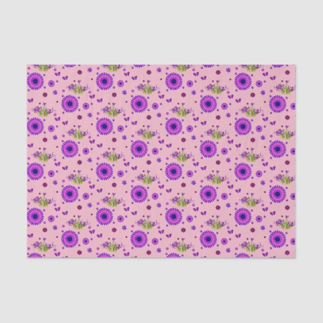 Decorative tissue paper Floral (Front)