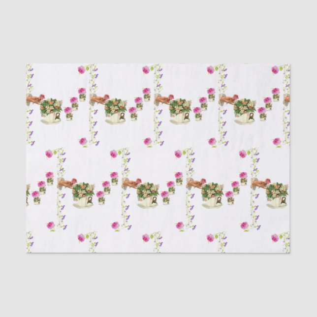 Decorative tissue paper Floral (Front)